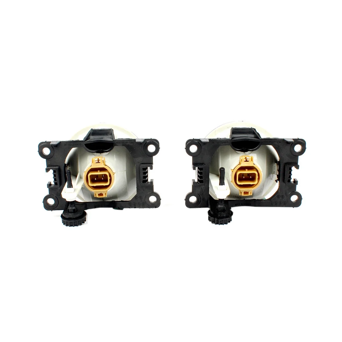 1Pair Car Front Bumper Fog Lights Driving Lamp with Bulb 9675450980 for Peugeot 208 2012-2019