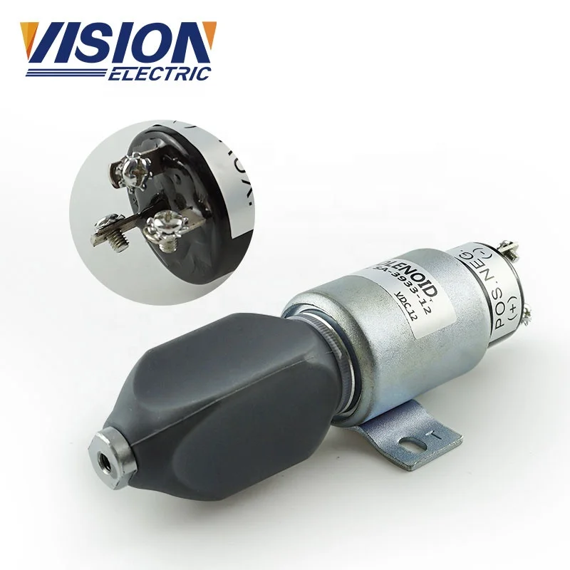 12v Solenoid Valve SA-3933-12 24v Solenoid Valve SA-3933-24 for Diesel Engine