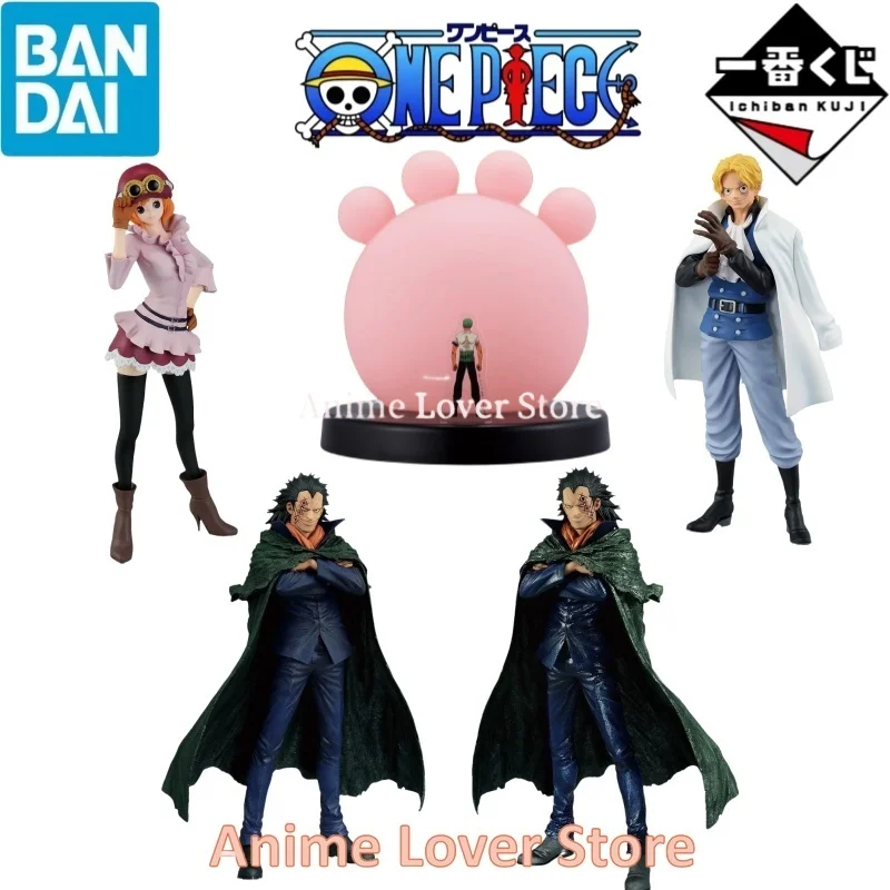 Bandai Original One Piece Ichiban Kuji Revolutionary Flame Koala Sabo Monkey·D·Dragon Anime Action Figures Toys for Kids Gift