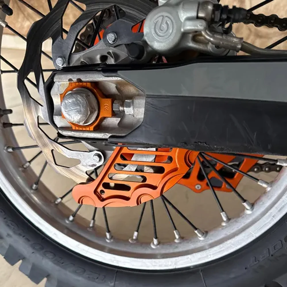 

Защитный кожух/накладка на задний тормозной диск для мотоциклов 125-530 XCW / XCF-W / EXC / SX / SXF / XC / XCF, алюминиевые аксессуары