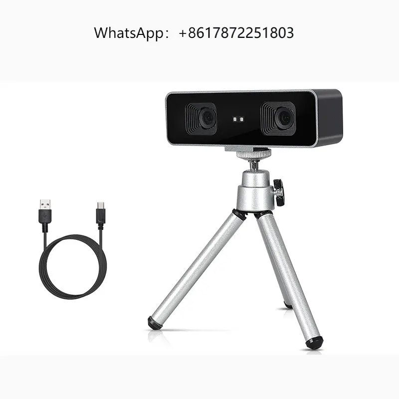 

USB Binocular Depth Night Vision NVR Data Global Shutter 3D Reconstruction VR Head for Frame Synchronization