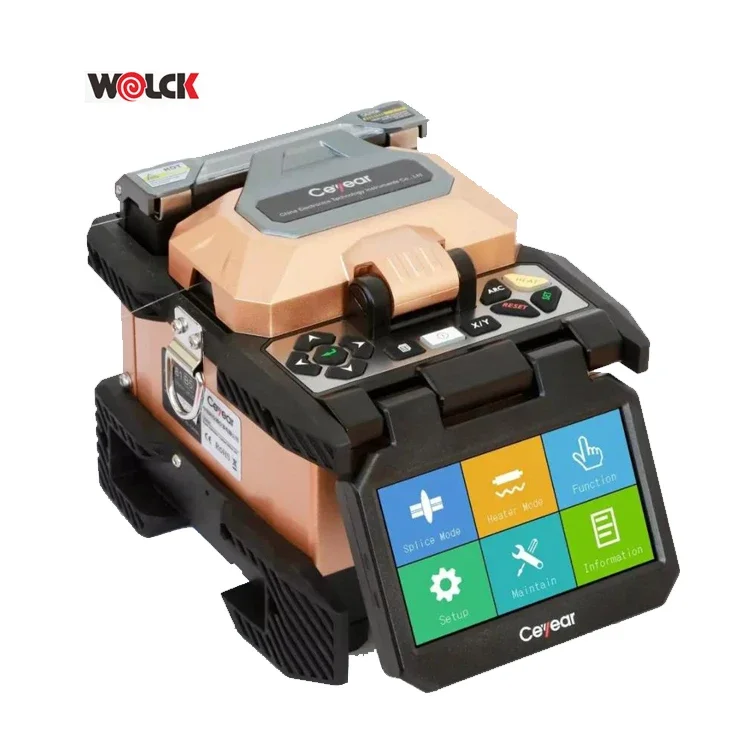 Ceyear Fusion splicer 6481A3 6 motors 7S  quick heat  Splicing Machine FTTH Fiber Welding