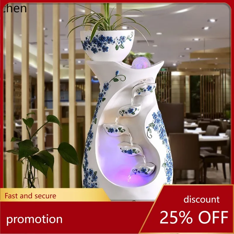 ZML modern simple light luxury interior jewelry living room water feature circulating water TV cabinet desktop ornament