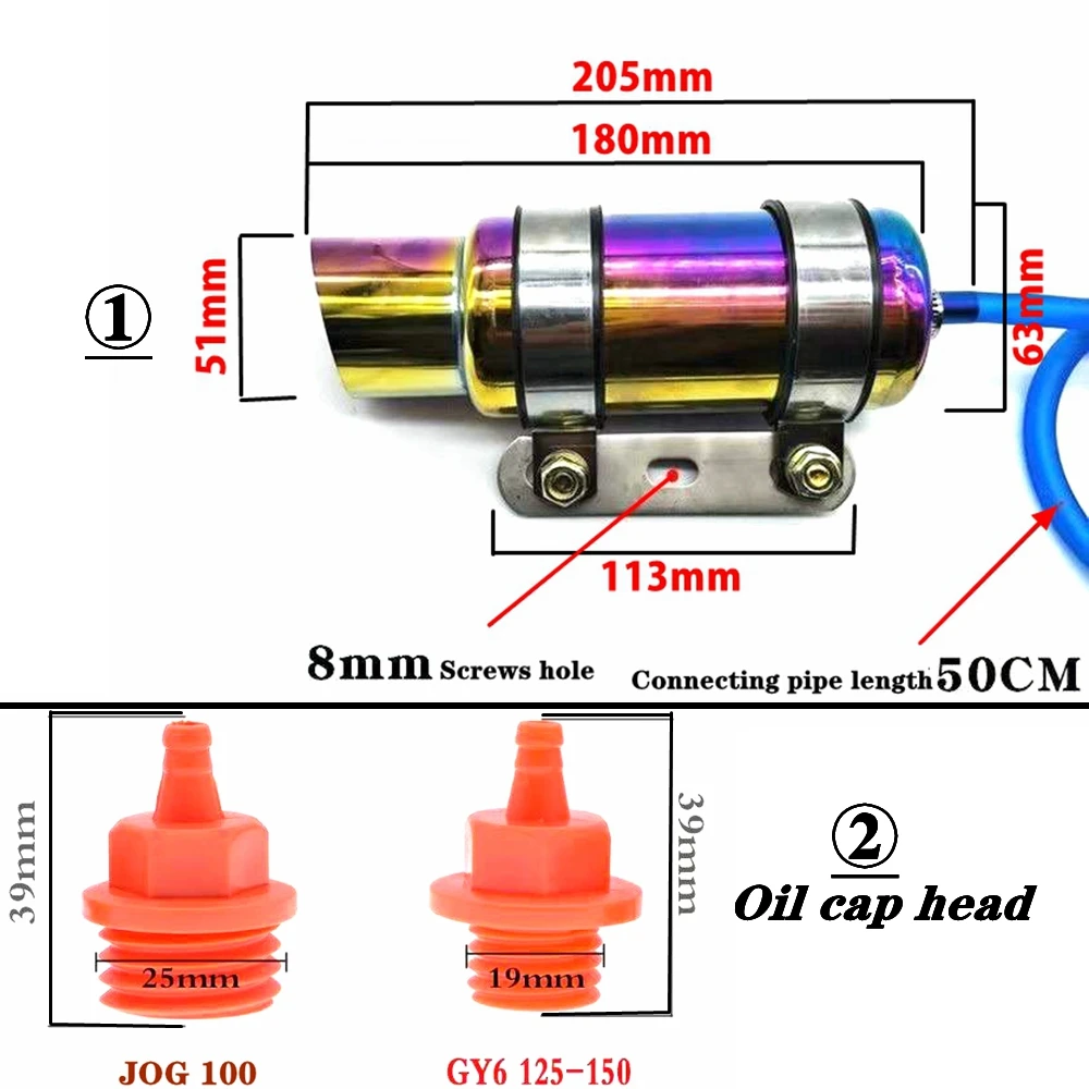 Motorcycle Modify Accessories Oil Coolel Off-road vehicle Scooter Engine Oil Radiator For Yamaha FORCE RSZ JOG 100/125cc GY6125