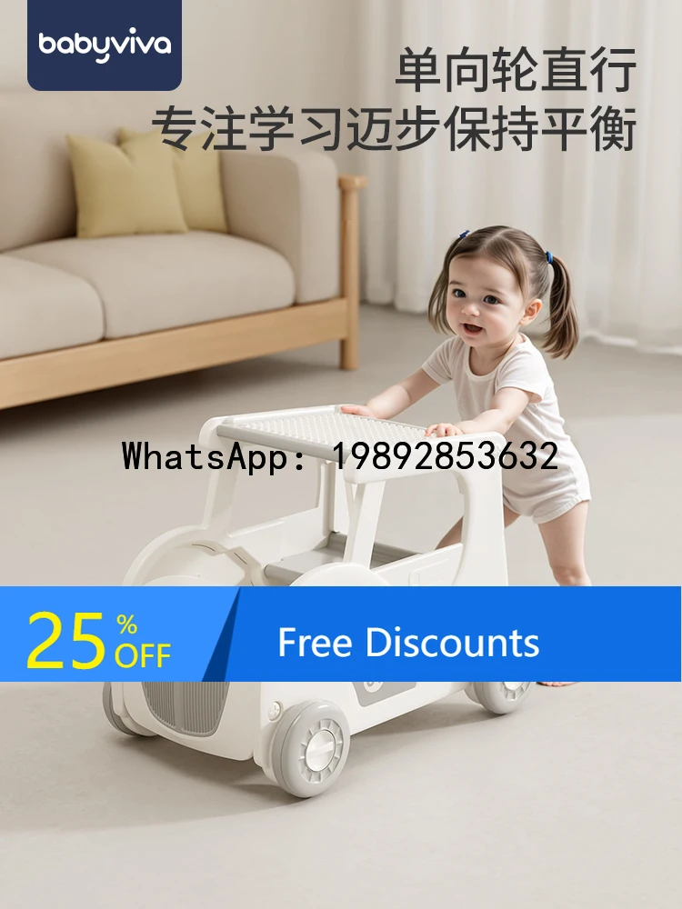 Baby Walker Stroller Multifunctional Anti-O-Leg Baby Walking Aid