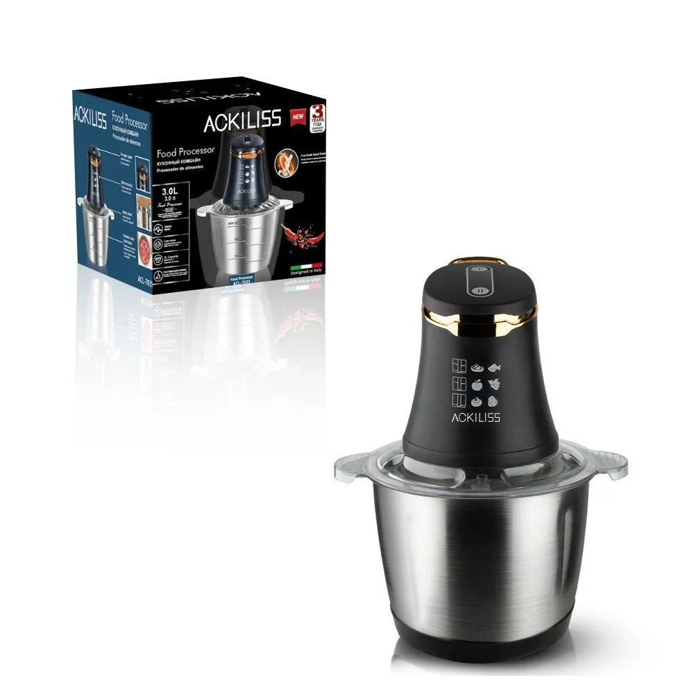 Multifunctional Meat Grinder Household Electric Mixer Stainless Steel Grinder 3L7035