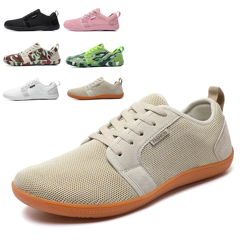 Minimalist Barefoot Shoe - Sapatos Unissex de Dedo Largo para