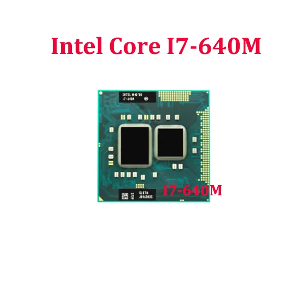 Intel Core I7-640M Processor i7 640M notebook Laptop CPU PGA 988 CPU