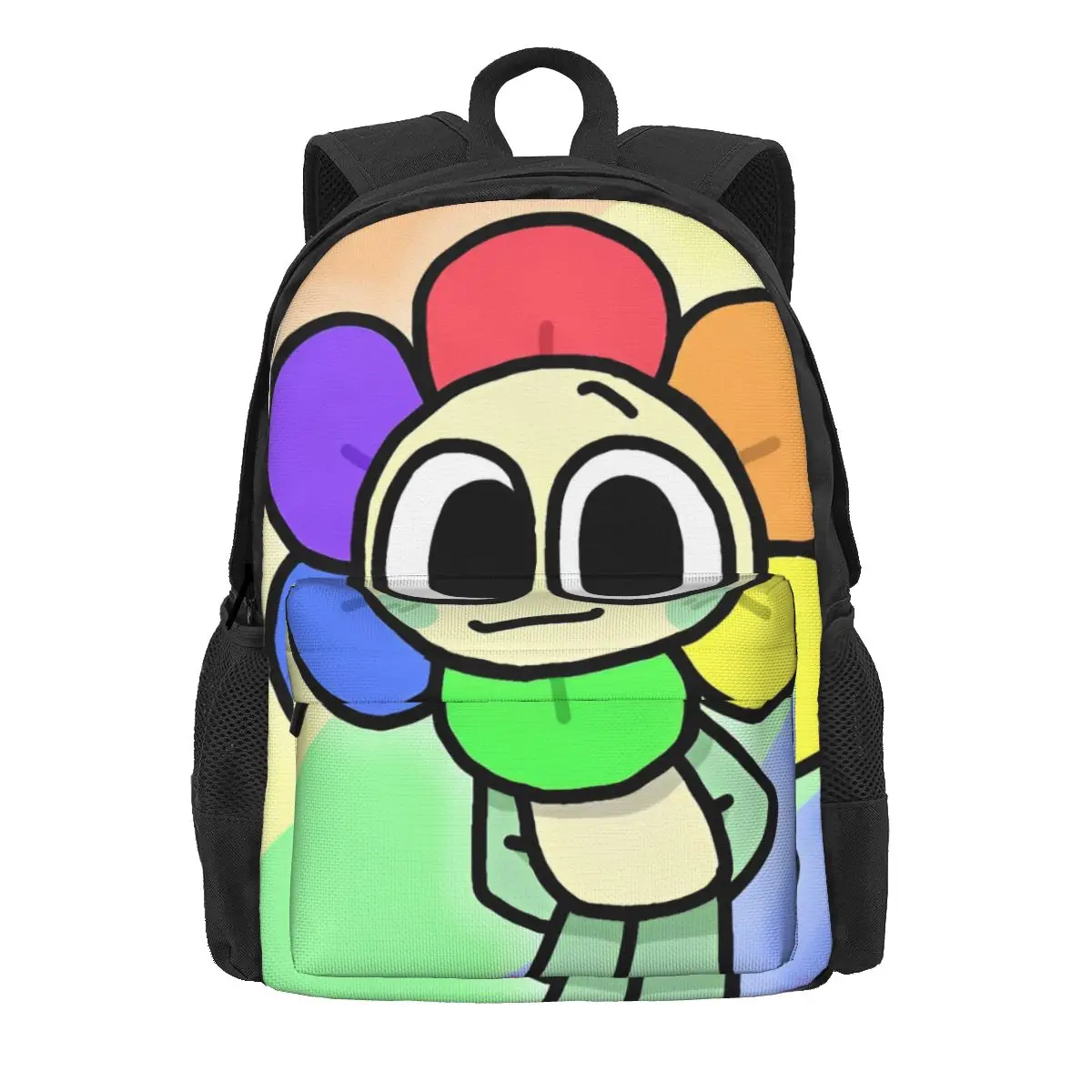 

Dandys World Backpack for Men Women Casual High School Business Daypack Game Cute Cartoon Laptop Shoulder Bag with Pocket