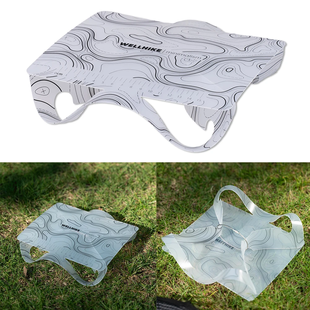 1 قطعة لوح طعام قابل للطي توفير المساحة أدوات المائدة المحمولة مزيج وعاء بلاستيكي لوحة لوح تقطيع مغسلة للتخييم