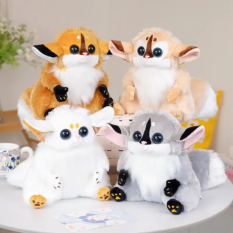 

22cm Cute Lemur Plush Toy Cartoon Cuddly Stuffed Animal Soft Pillow Huggable Plushies Doll Children Birthday Christmas Gifts