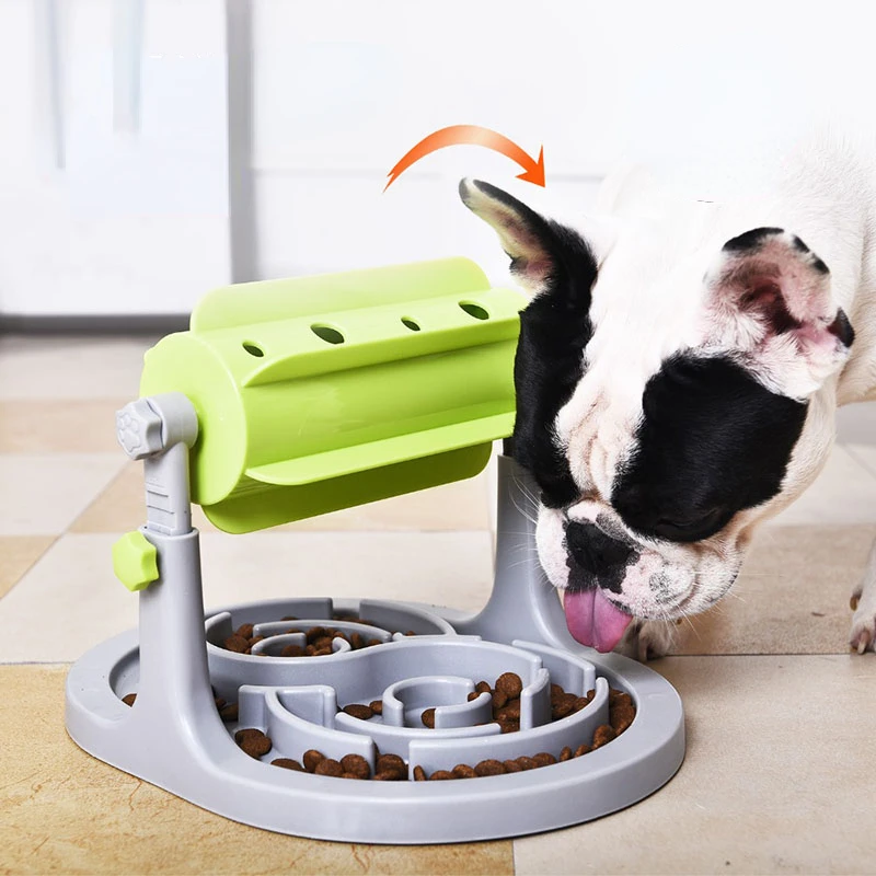 

Feeder Dog Cat Dispenser Slow Pet Foods Feeding Toys Anti Choke Dog Slow Feeder Bowl for Small Large Dogs