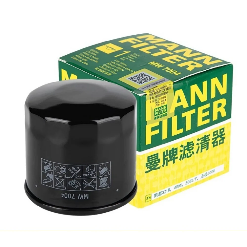MANN-FILTER Filtro de aceite de motocicleta para CYCLONE RA600 RC600 RE600 RX600 RG600