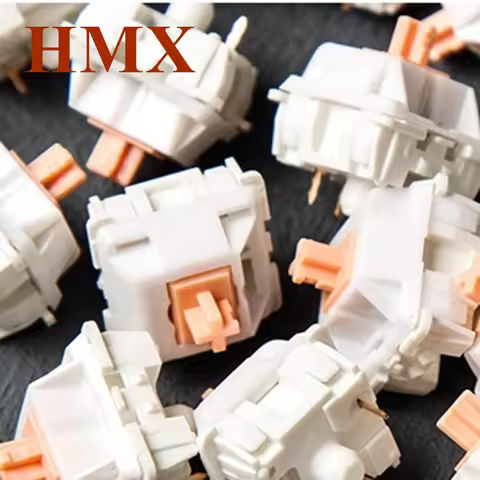 HMX Holy Panda Switch HP Tactile Switches 63g 68g Great pressure Mechanical keyboard Custom Gaming switch Contact in advance
