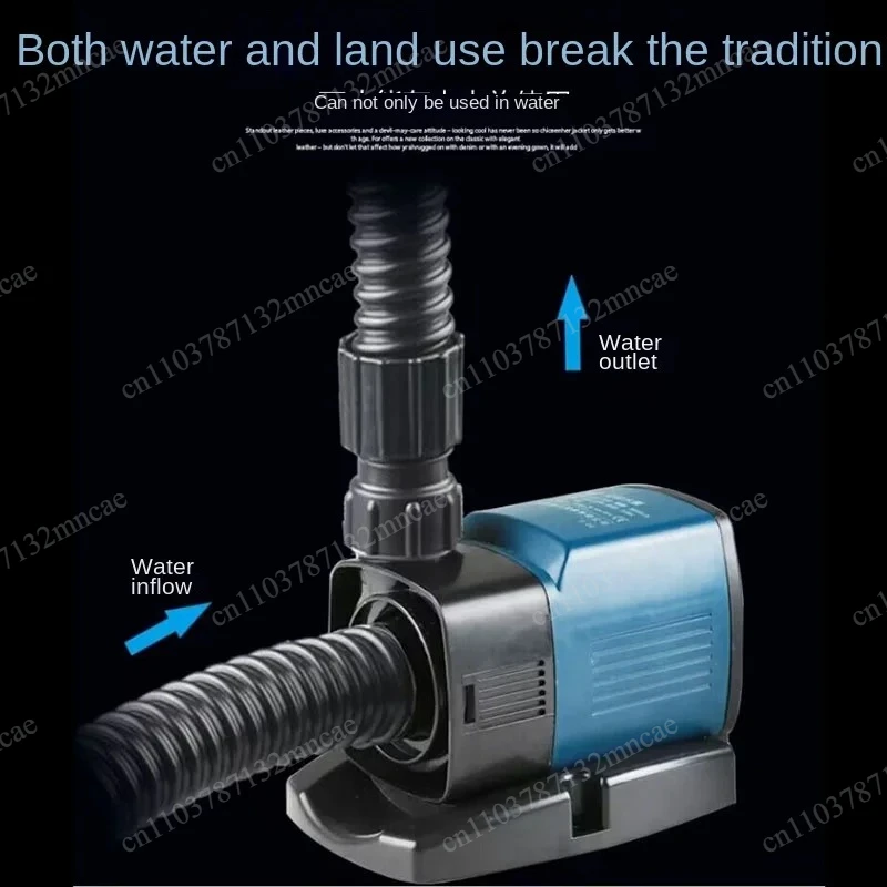 16000L/h silent frequency conversion pump submersible  circulating  small fish pond  140W