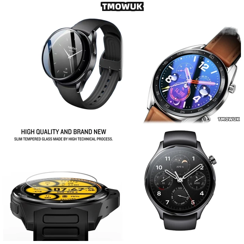 

For Xiaomi Watch Watch S1 S3 Pro S4 Sport, 9H Hardness Ultra-Thin HD Anti-Scratch Tempered Glass