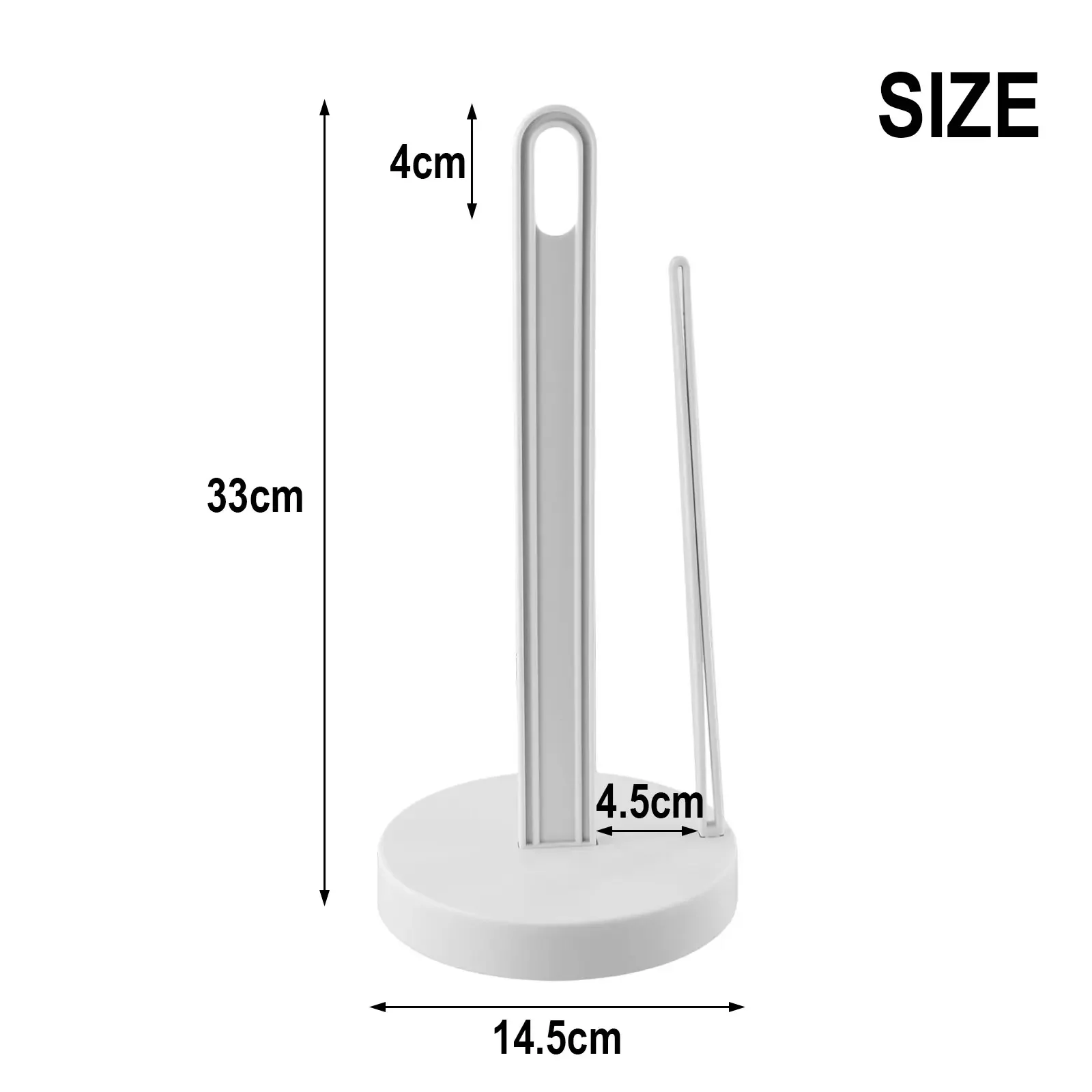 Portable Widened Top Napkins Rack Tissue Stand Suction Cups Design Tissue Stand Dispenser Station Flexible Branch