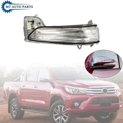 For TOYOTA HILUX REVO FORTUNER INNOVA 2016-2021 Car Accessories Side Mirror LED Turn Signal Light  Door Wing Rearview Arrow Lamp