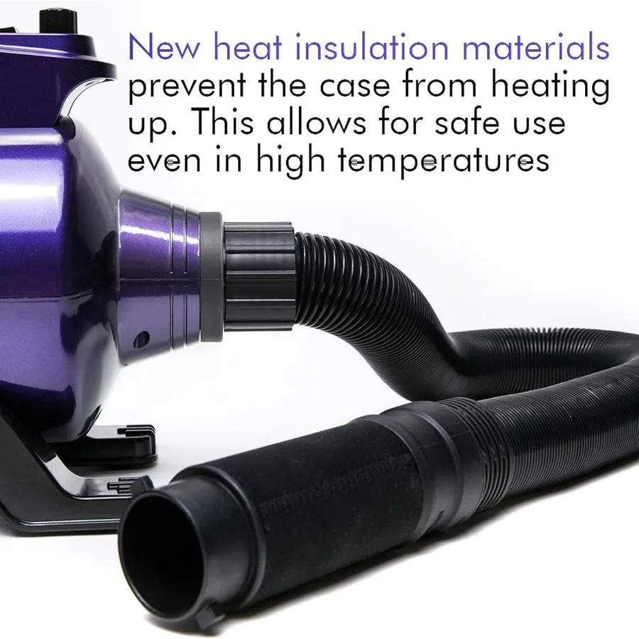 عالية السرعة المهنية الكلب الحيوانات الأليفة الاستمالة قوة تجفيف الشعر مجفف منفاخ 5.0HP سوبر إعصار التكنولوجيا للتجفيف السريع في S