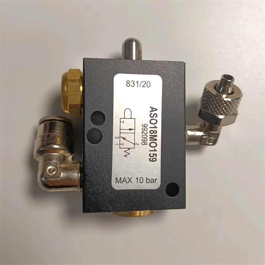 MS63/MS65 Tire Scraper Control Valve Tire Stripping Machine Accessories Vertical Air Lock Switch Control Valve MAX 10bar