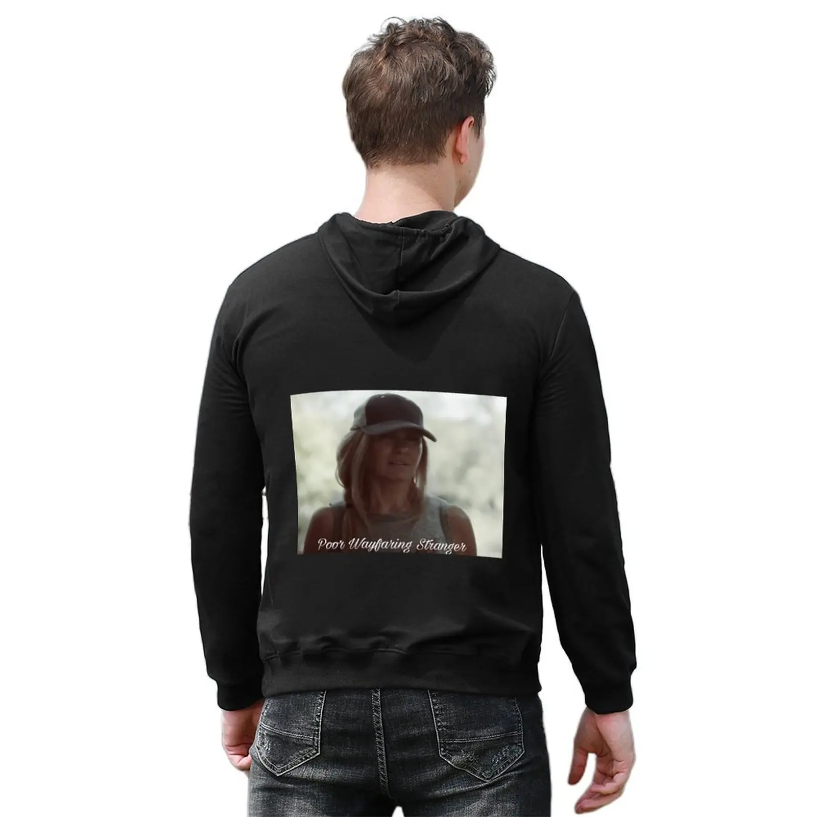 Poor Wayfaring Stranger Hoodie autumn clothes korean autumn clothes men's autumn clothes mens clothing hoodie men