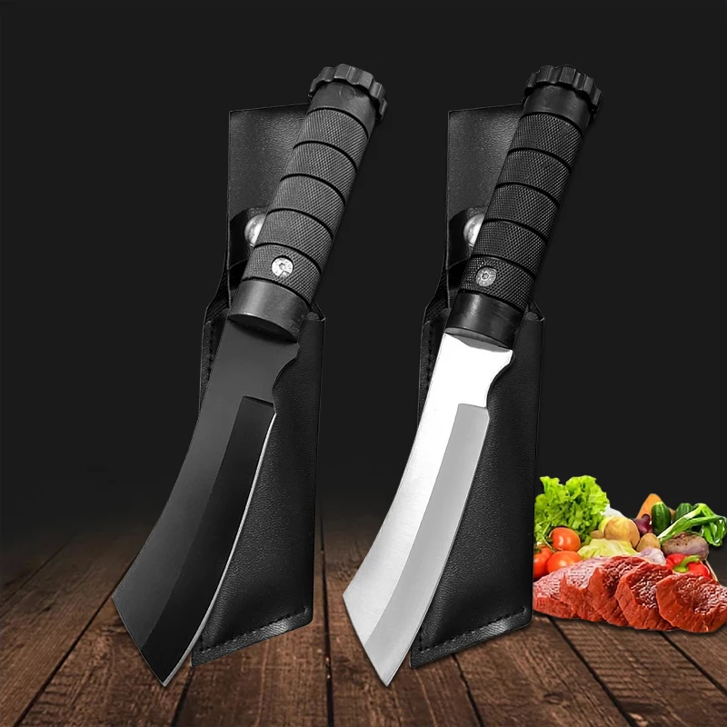 Coltello multiuso da cucina mannaia Paring disossare affettare Barbecue coltello da bistecca taglio di carne frutta sbucciare coltello da pesca