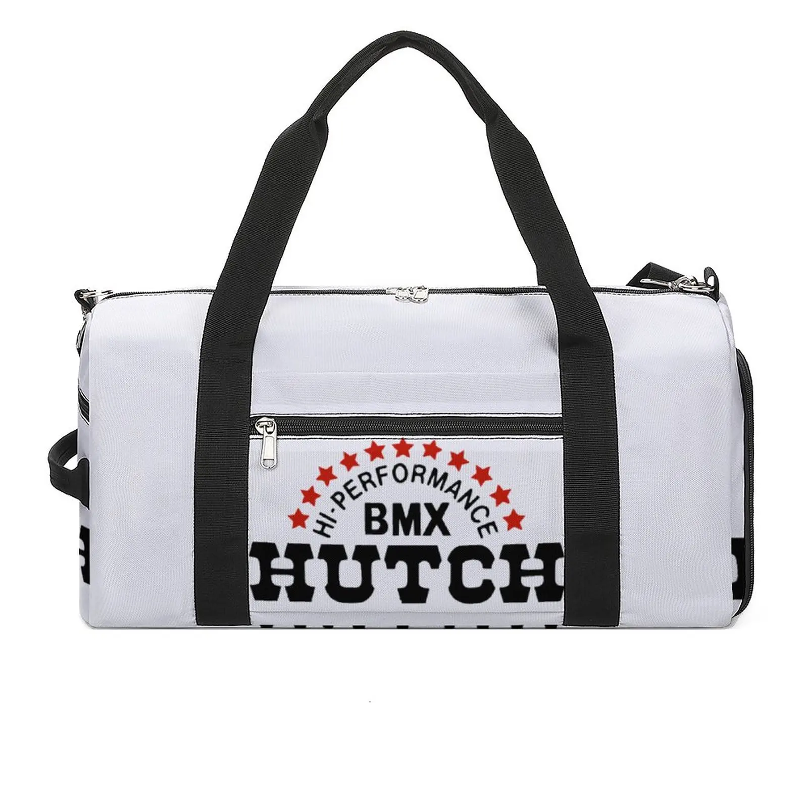 

Hutch BMX Logo Gym Bag Vintage Print Training Sports Bags Men's Design Gym Accessories Funny Fitness Bag Outdoor Handbags