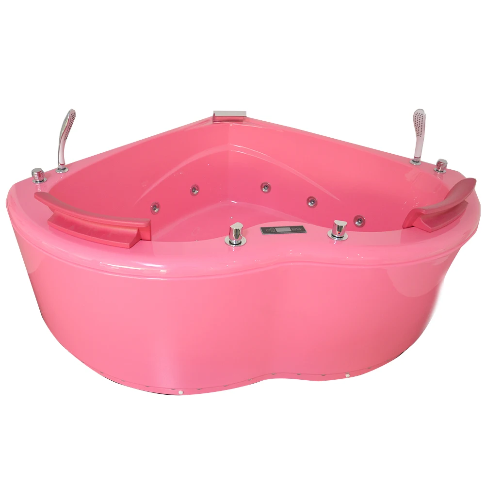 HS-B1807T for Couple Use whirlpool Bath Tub,heart Shape Bathtub with Ce