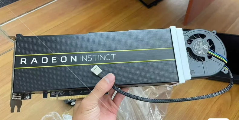 Factory Price Used Redeon VII MI50 32gb 4096bit Radeon Mi50 Computer Server Rigs Instinct MI50 GPU Best Quality AMD Graphic Card