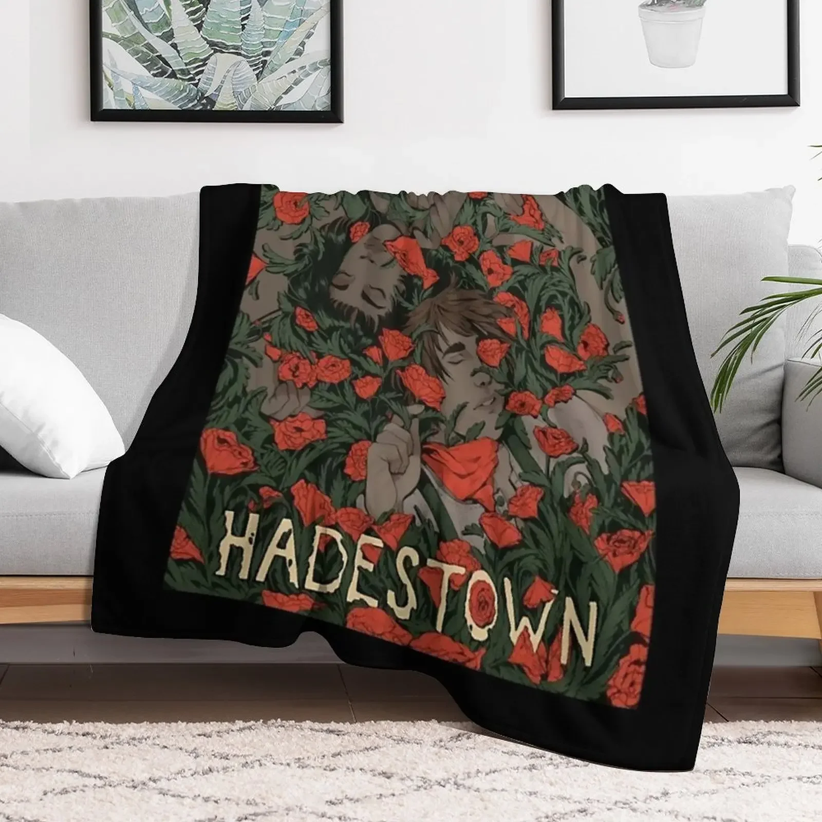 Way Down Hadestown Throw Blanket Bed linens Sofa Quilt Blankets