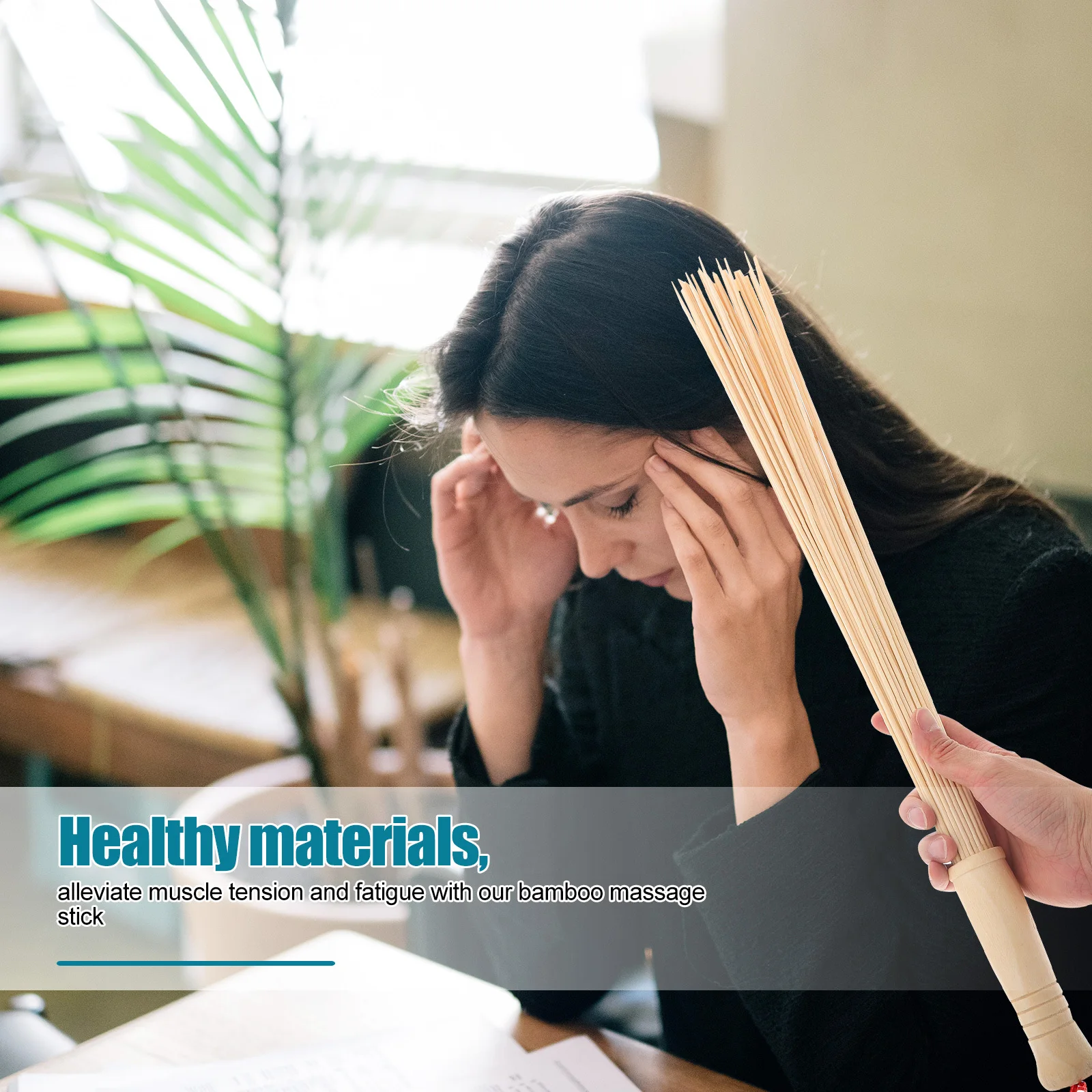 

Bamboo Massage Stick For Back Body Muscle Pain Relief Portable Lightweight Gua Sha Scraping Tool Wood Therapy Massager Sauna