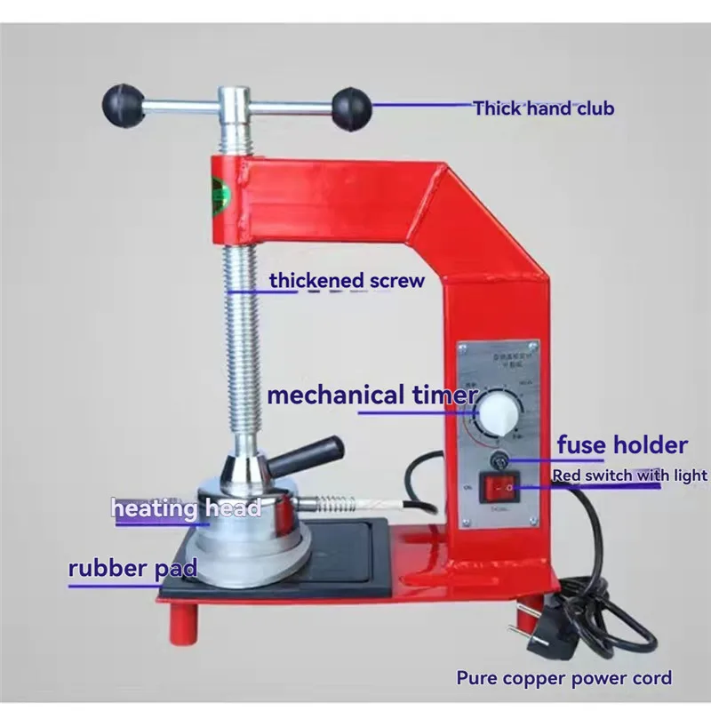 Fully automatic temperature regulating tire vulcanizing machine, tire vulcanizing machine, tire repair machine