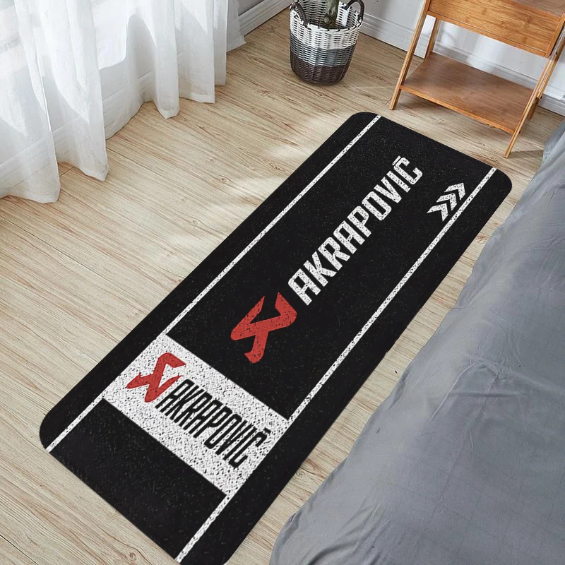 Akrapovic Bathroom Mat Doormat Entrance Door Custom Cute Rug Choice Room Floor Carpet for Kitchen Rugs Home Bedroom Mats Carpets