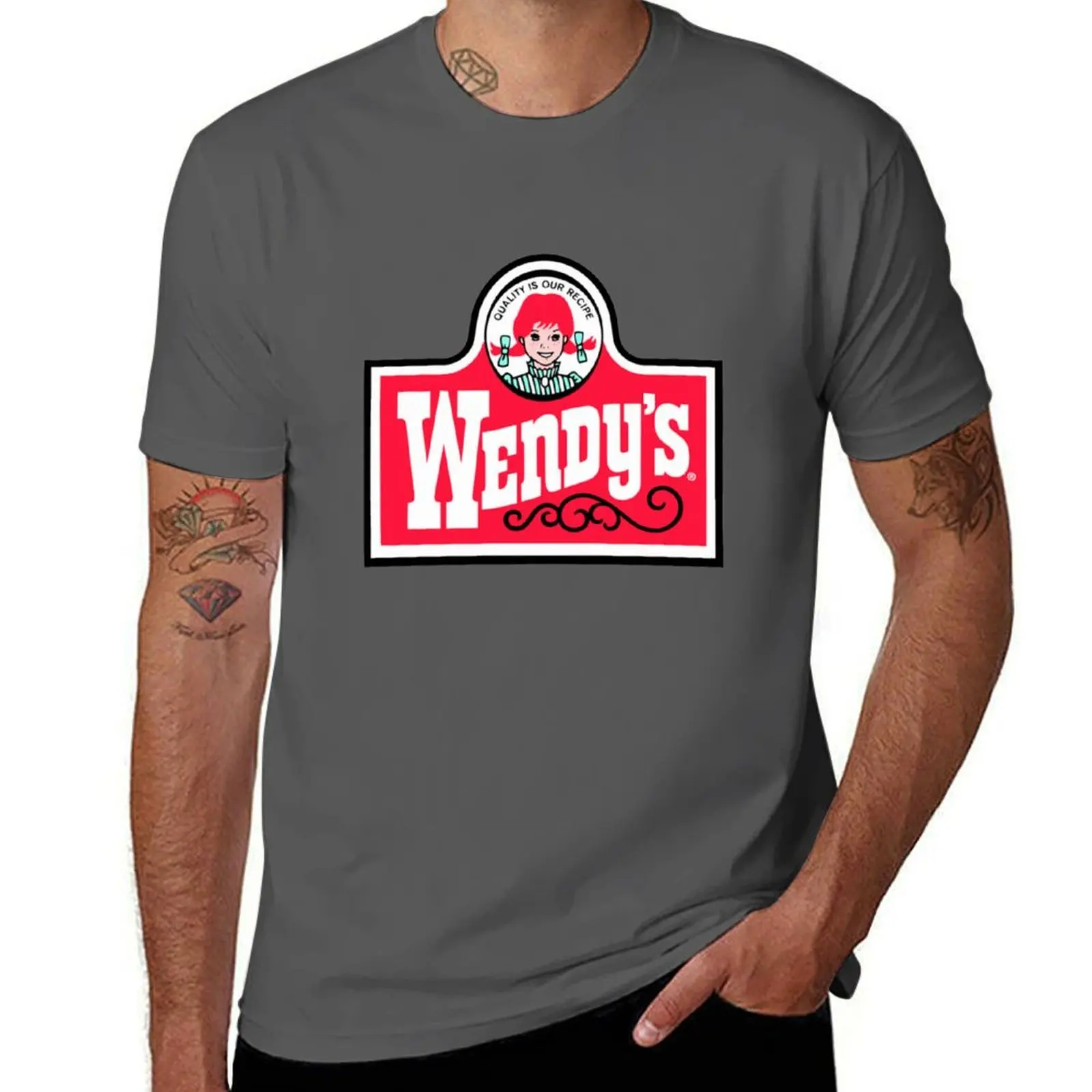 

Wendys Premium Scoop T-Shirt Daily Wear Plain Short Sleeve Shirt