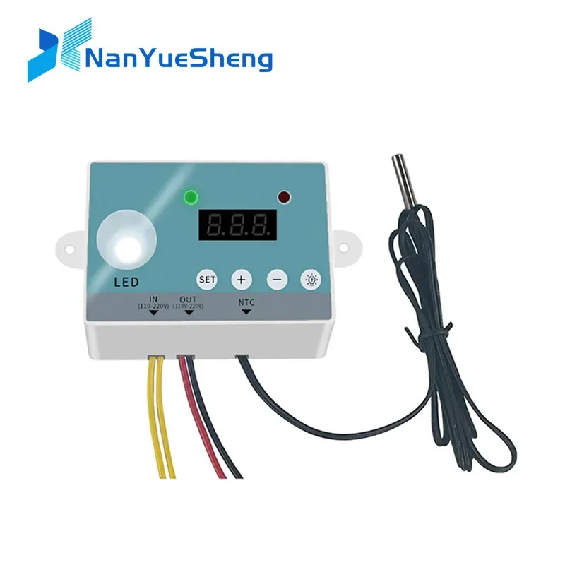 LED Digital Control Temperature Microcomputer Thermostat Switch Thermometer New Thermoregulator AC 110V 220V