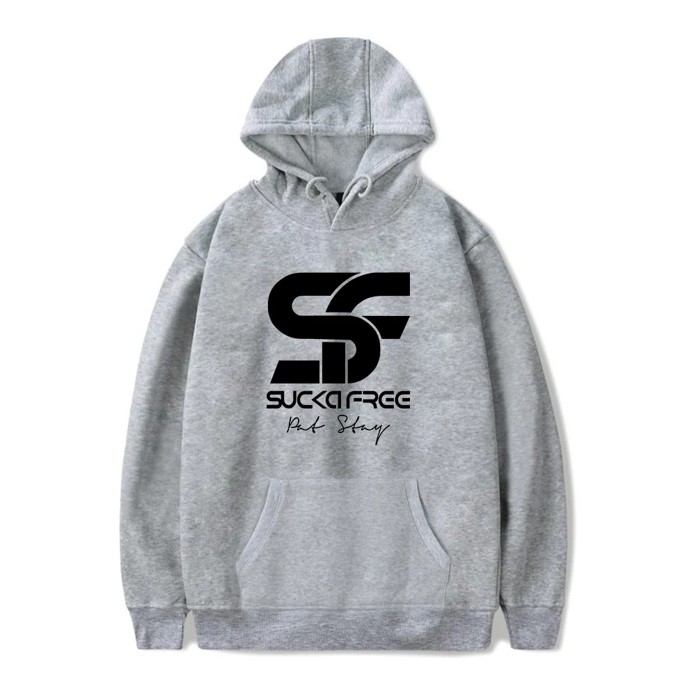 Pat Stay Hoodie Sucker ฟรี Merch Unisex ยาวเสื้อ \ \ \ \ \ \ \ \ \ \ \ \ \ \ \ \ Men Hooded Sweatshirt Rip Rapper Hip Hop เสื้อผ้า