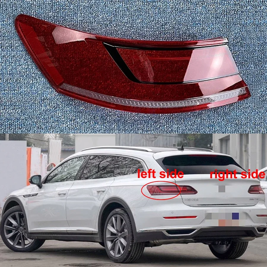 

For Volkswagen VW Passat CC 2019-2023 Outer Taillight Shell Tail Lamp Cover Turn Signal Stop Light Mask Auto Replacement Parts