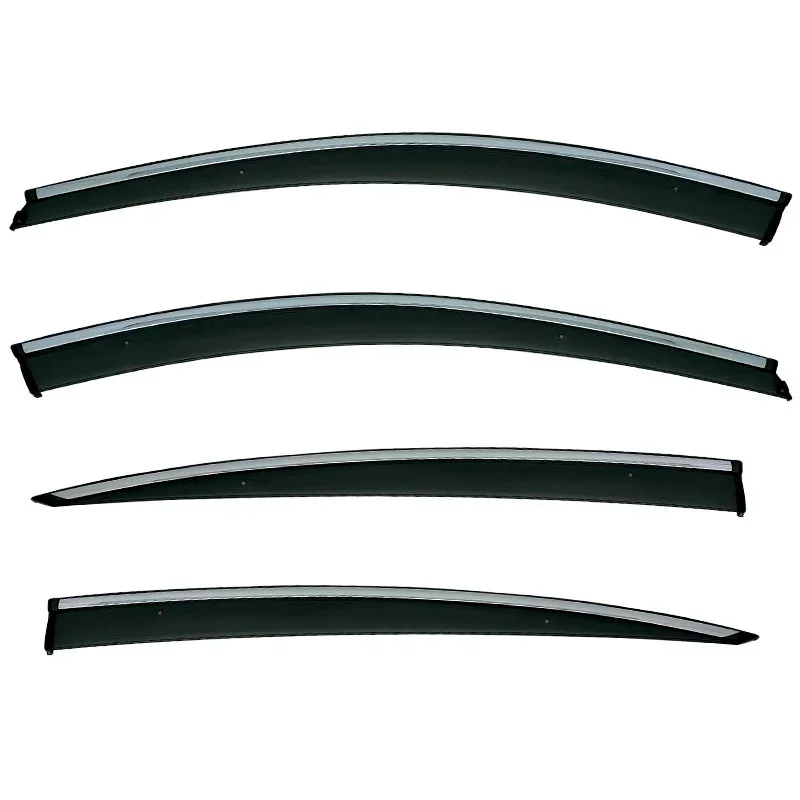 For Renault Samsung SM3 L38 2009-2020 Window Visor Vent Shades Ventvisor Wind Deflectors Visors Rain Guard Shades Visor