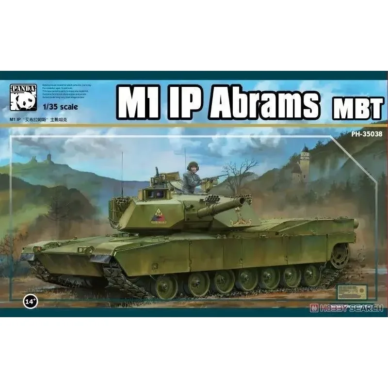 

Panda Hobby PH35038 1/35 Scale M1 IP Abrams MBT Assembly plastics model kit
