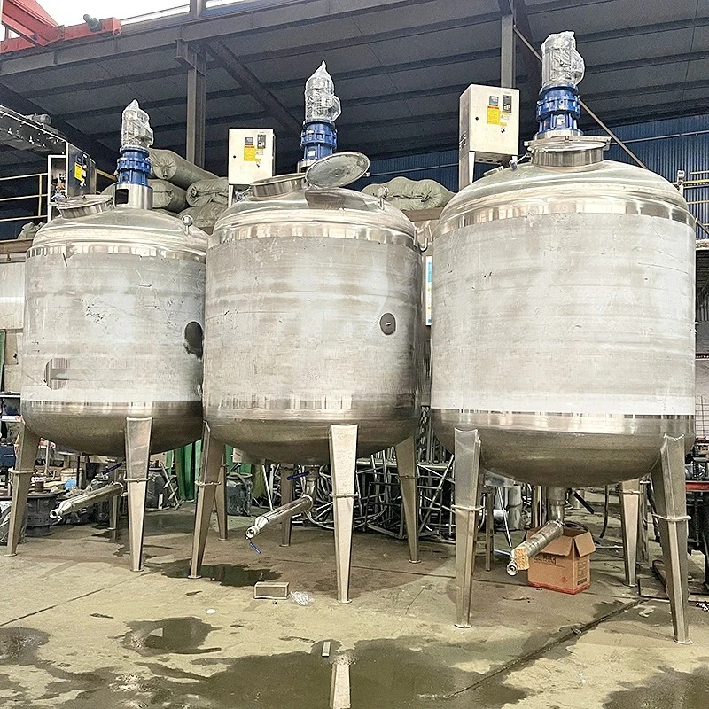 Resin Dispersion Mixer Soap Liquid Homogeneous Fermentation Emulsification Tank Stainless Steel Reactor