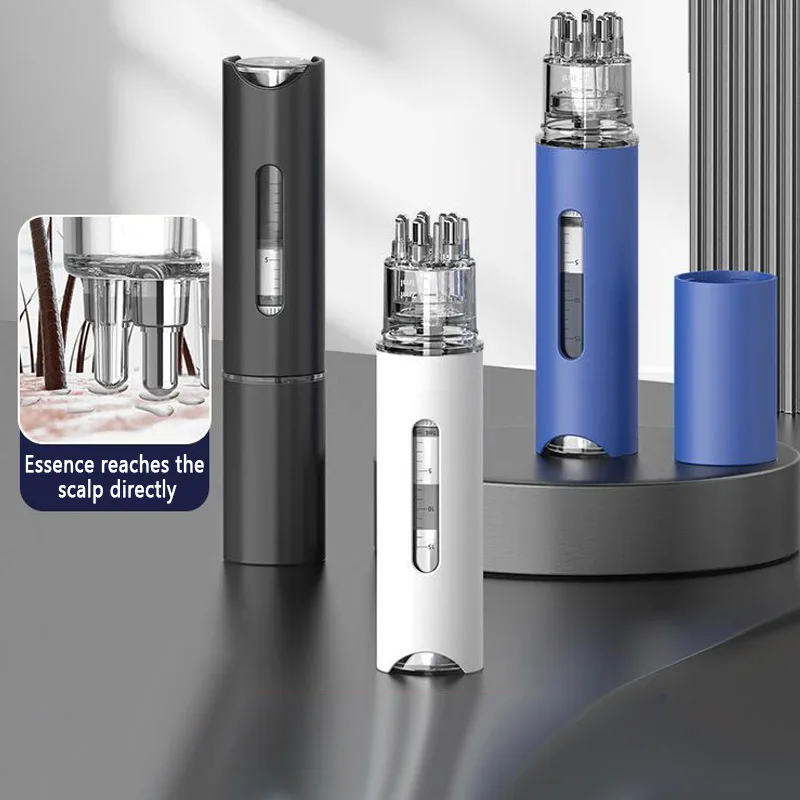 

1 шт., мини-массажная расческа, эфирное масло, жидкий направляющий массажер, аппликатор для кожи головы, жидкая расческа, инструменты для ухода за кожей головы, массажер для головы TPAMS01