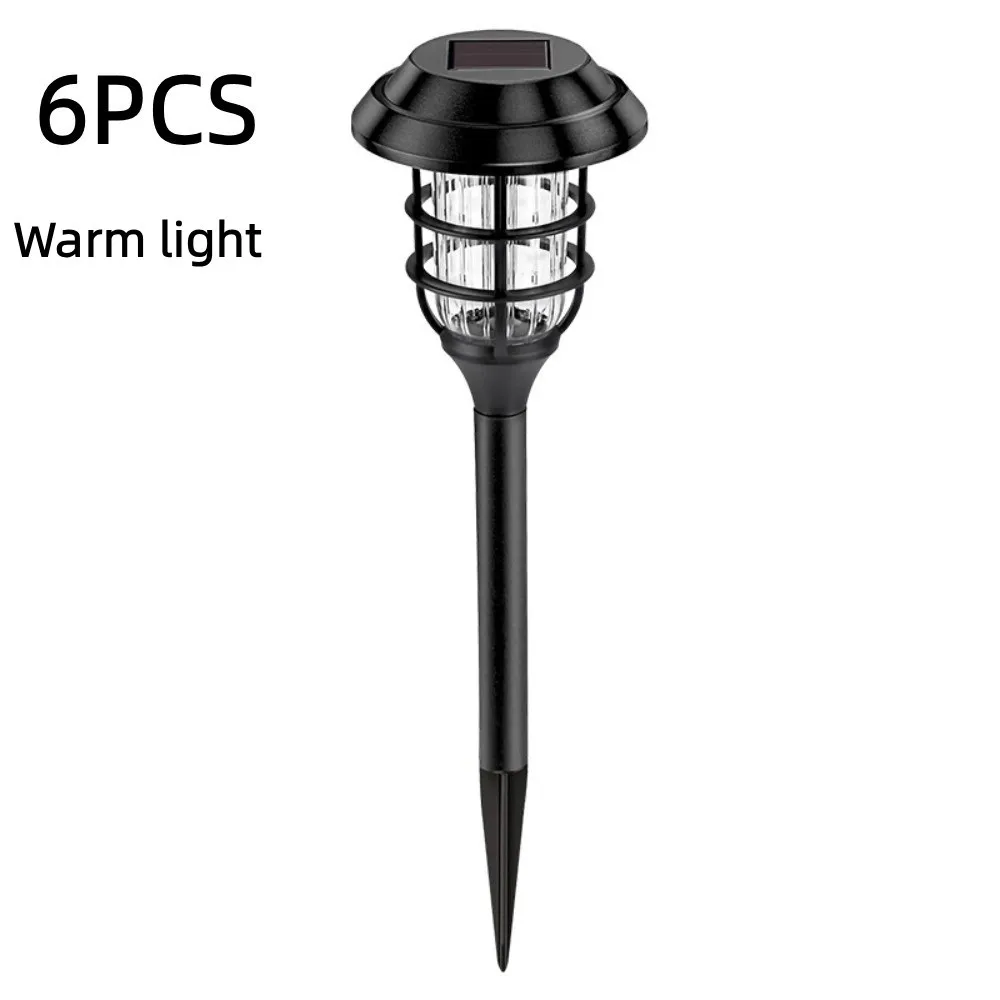 Solar Powered Solar Lawn Lights Soft Light Easy Installation Landscape Lights Energy Saving Warm Light Atmosphere Lights