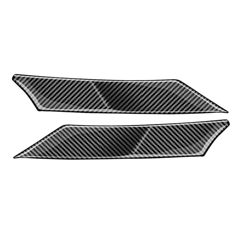 Carbon Fiber Exterior a Pillar Front Side Window Panel Cover Trim Garnish for Toyota SIENTA 10 Series 2022 2023