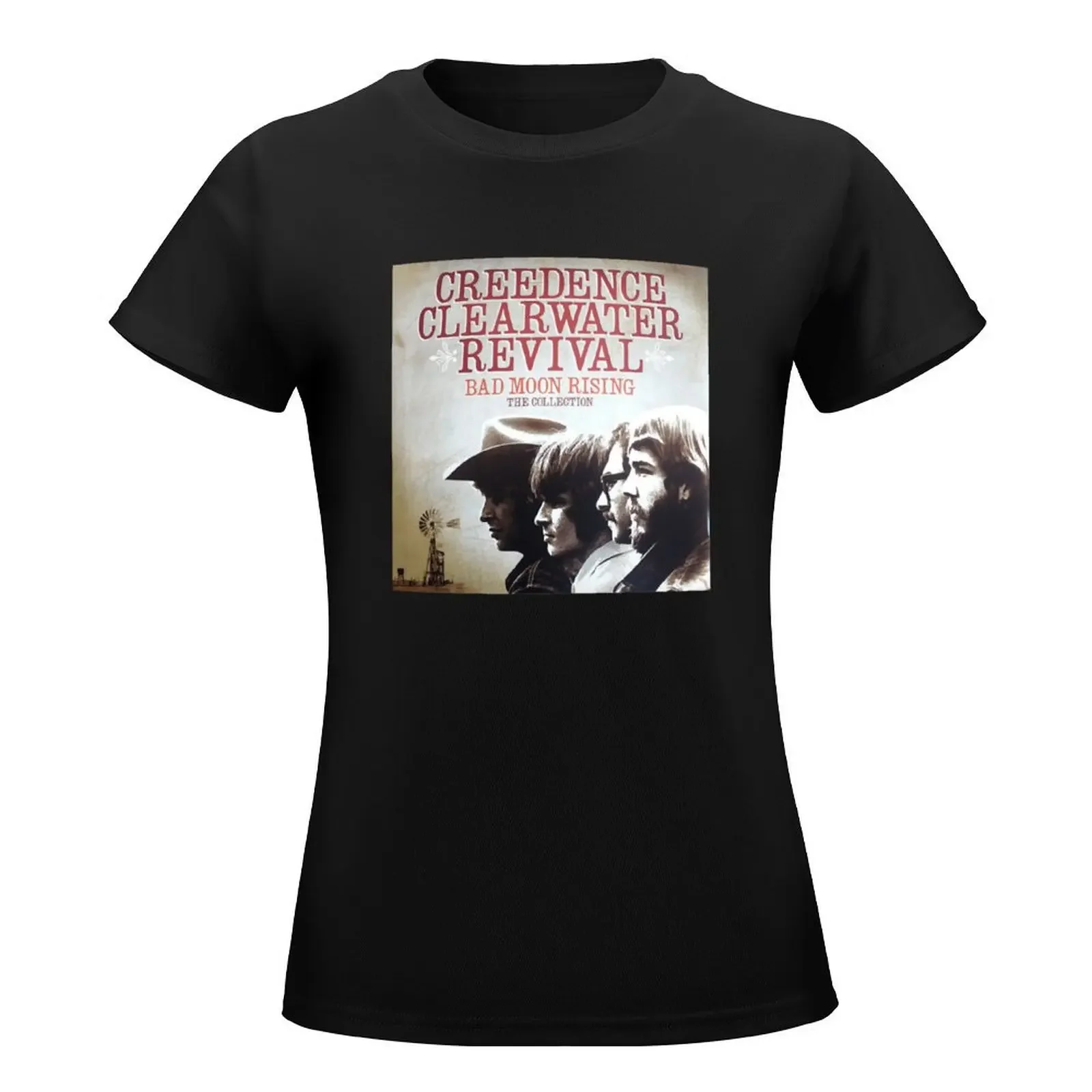 Creedence Clearwater Revival T-Shirt graphics tees cute tops fashion woman blouse 2024