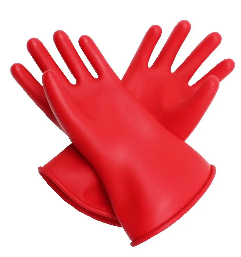 

2025National Safety Class00 Insulating Glove for Electrical Engineering Max Use Voltage 500V Natural Latex Material