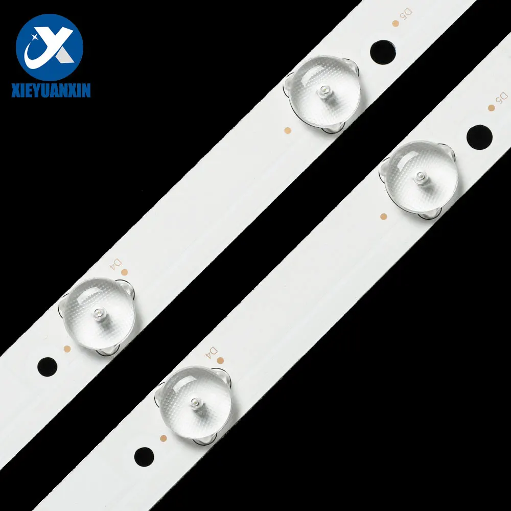 Tira de luces Led de retroiluminación para TV, piezas para reparación de TV Universal de 40 pulgadas, 2 unids/set, 3V, 12 lámparas, 780mm