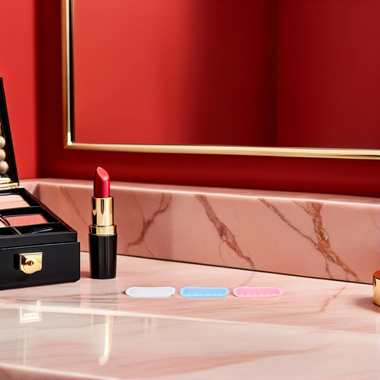 300 stücke Wimpern Kleber Tassen Große Menge Auslaufsicher Wiederverwendbare Wimpern Verlängerung Tablett Für Schönheit Salon Heimgebrauch Falsche Wimpern Pfropfen