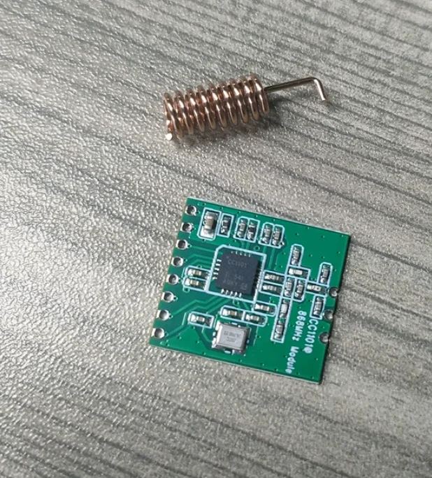 CC1101 - 868MHz/433 small-sized wireless radio frequency module for industrial transmission and bidirectional communication with