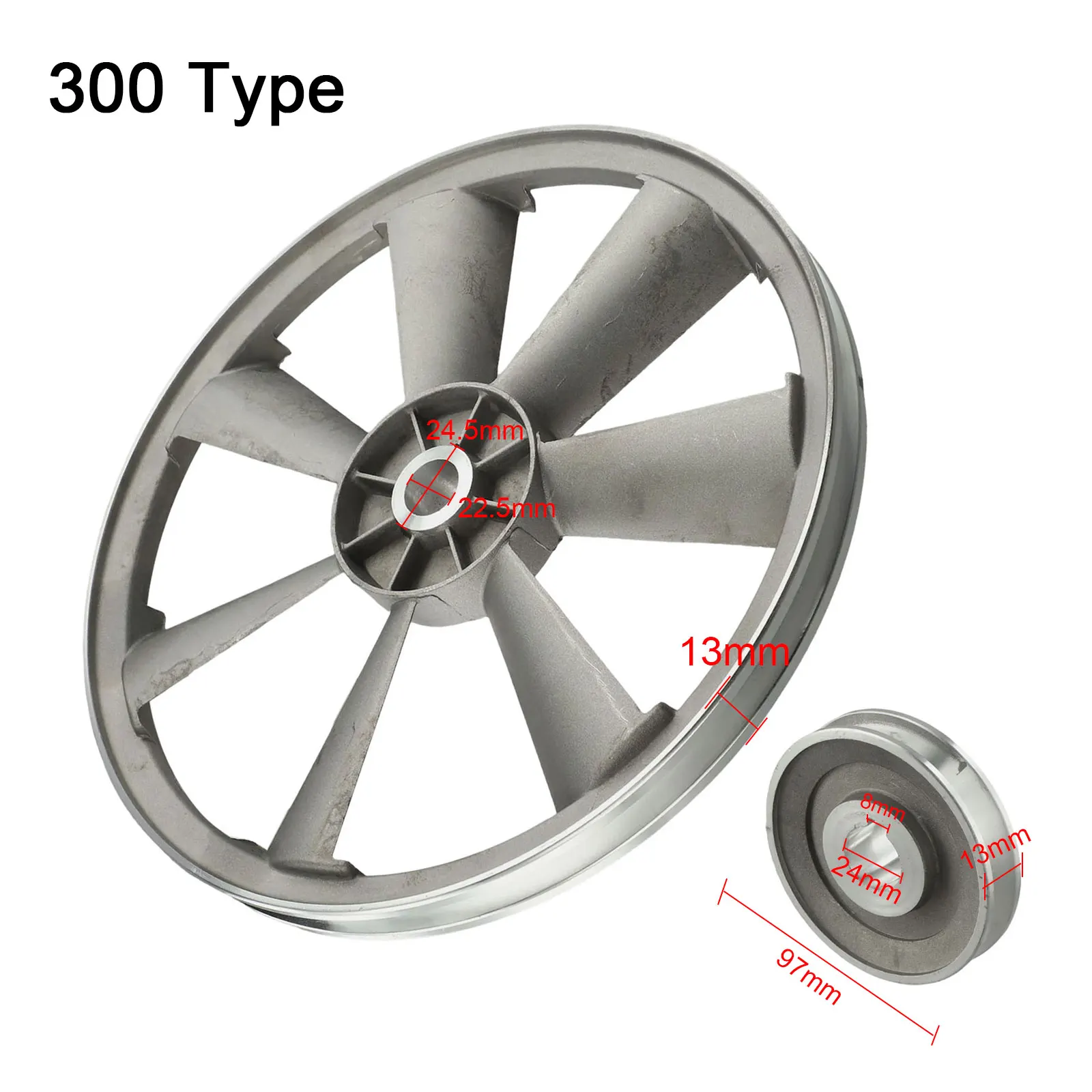 Premium AType Triangle Belt Flywheel Pulley for Air Compressors 265mm Diameter Designed to Fit Various Applications