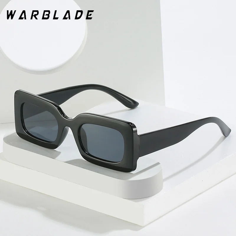 

WarBLade Small Square Sunglasses Women Plastic Frame Orange Gradient Sunglasses Female Trendy Brand Designer Eyeglasses UV400